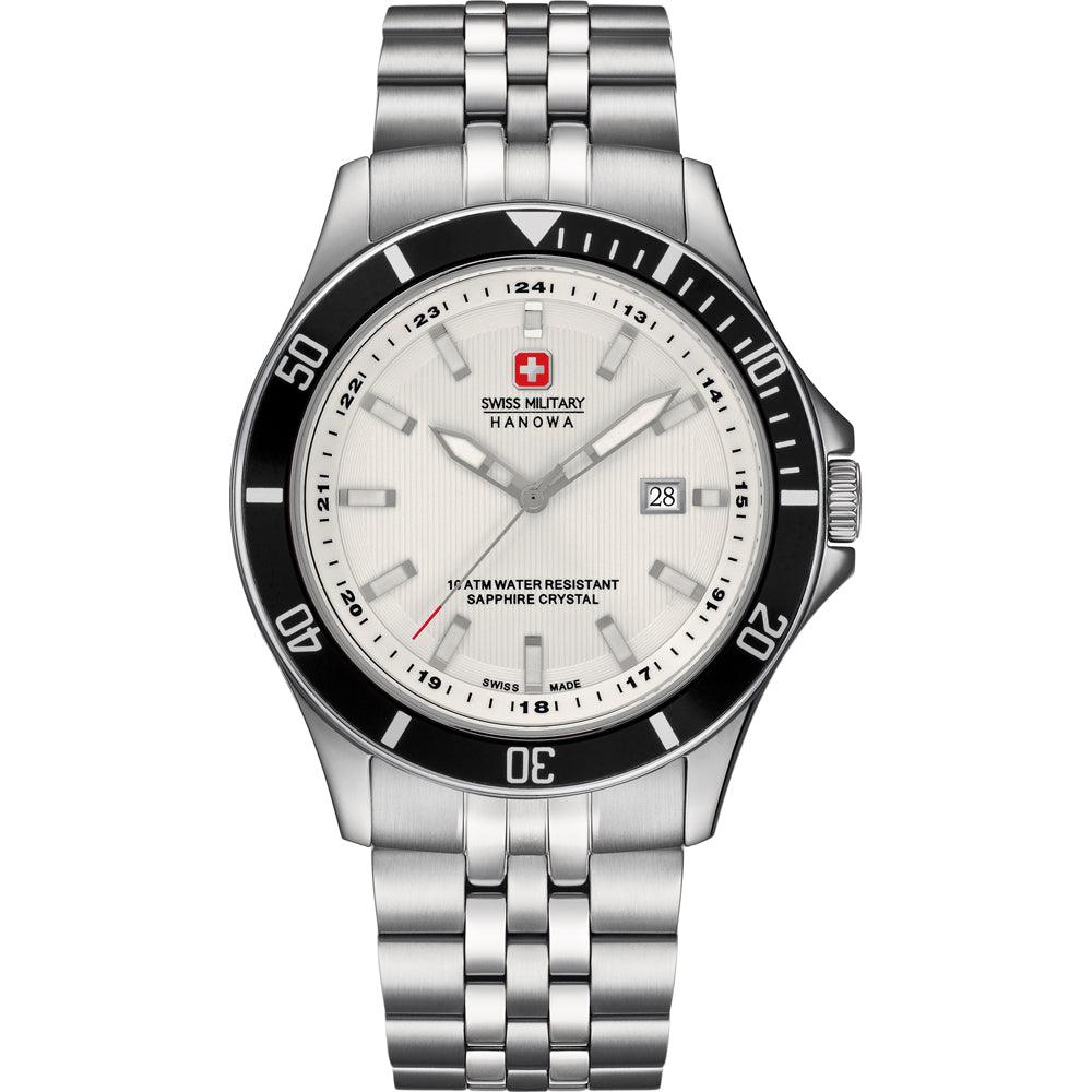 Swiss Military Hanowa Flagship Aqua Horloge 42 mm 06-5161.2.04.001.07 - horlogeoutlet.nl