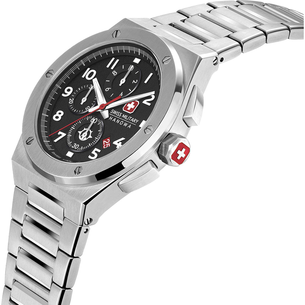 wiss Military Hanowa Sonoran Chronograph SMWGI2102001 Herrenuhr 43 mm