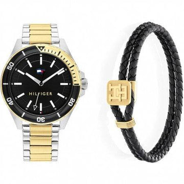 Tommy Hilfiger TJ2770002 Geschenkset Logan Herrenuhr 43mm