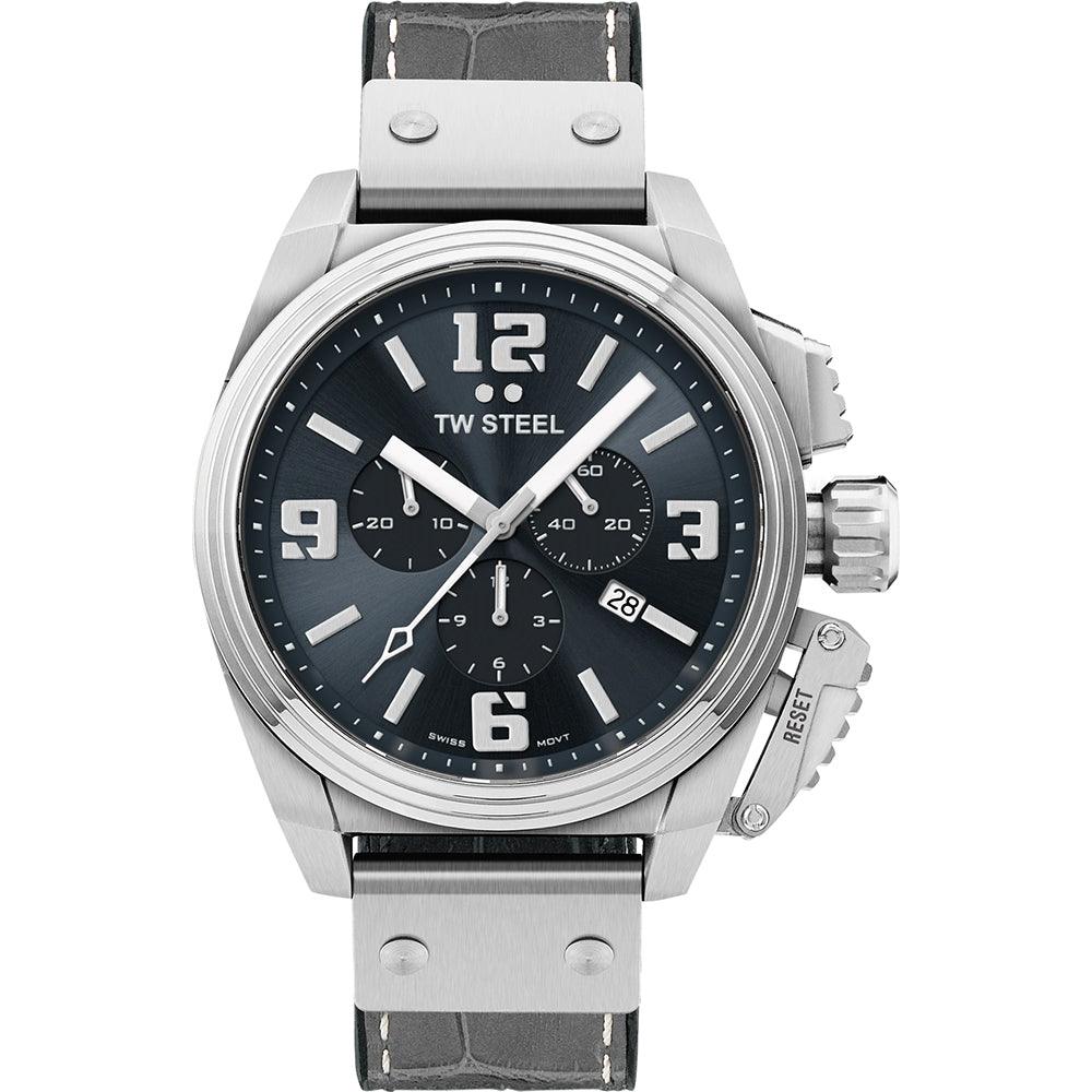 TW Steel TW1013 Canteen Bracelet Chronograaf Horloge 46mm - horlogeoutlet.nl