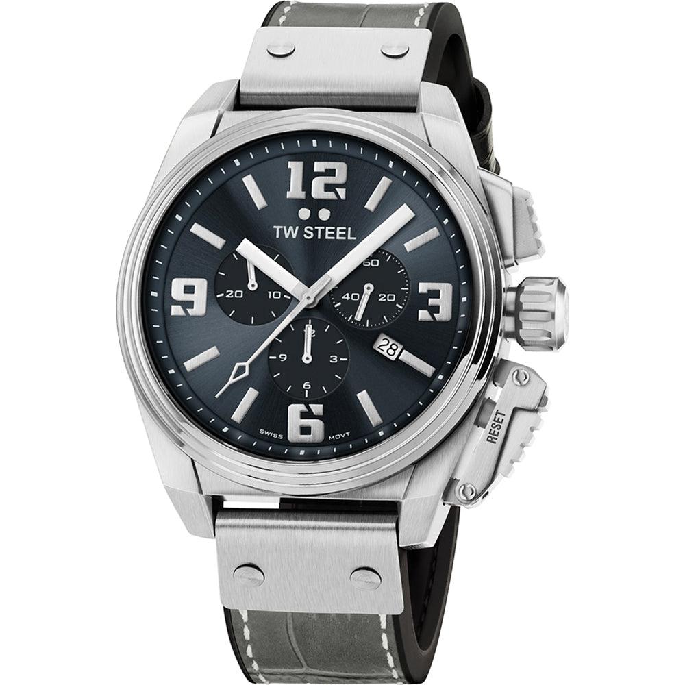 TW Steel TW1013 Canteen Bracelet Chronograaf Horloge 46mm - horlogeoutlet.nl